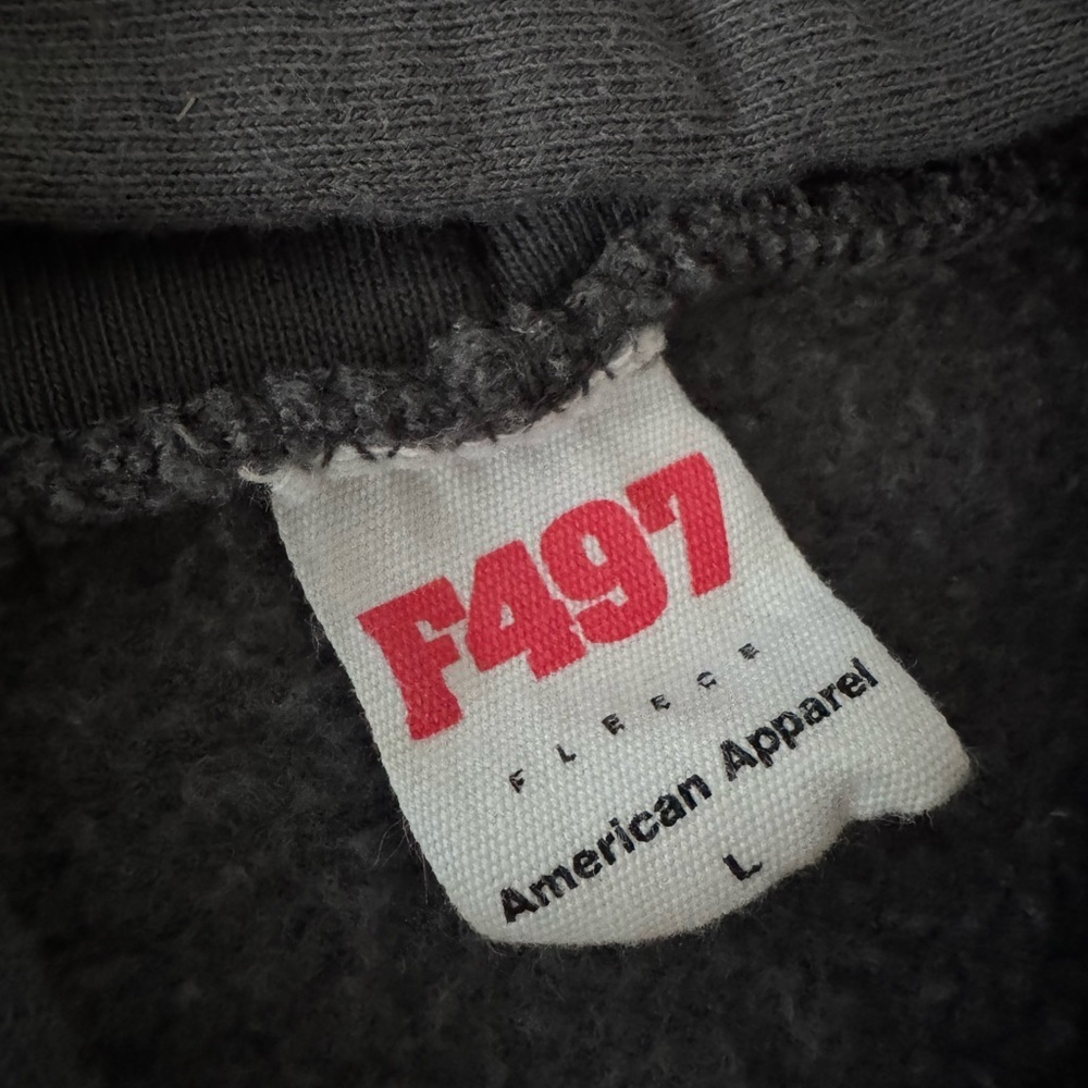 Hoodie Bruce E Street Gray US L - Picture 6 of 8
